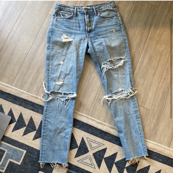 GRLFRND “Karolina” jeans in “a little more love” colour - Picture 2 of 5